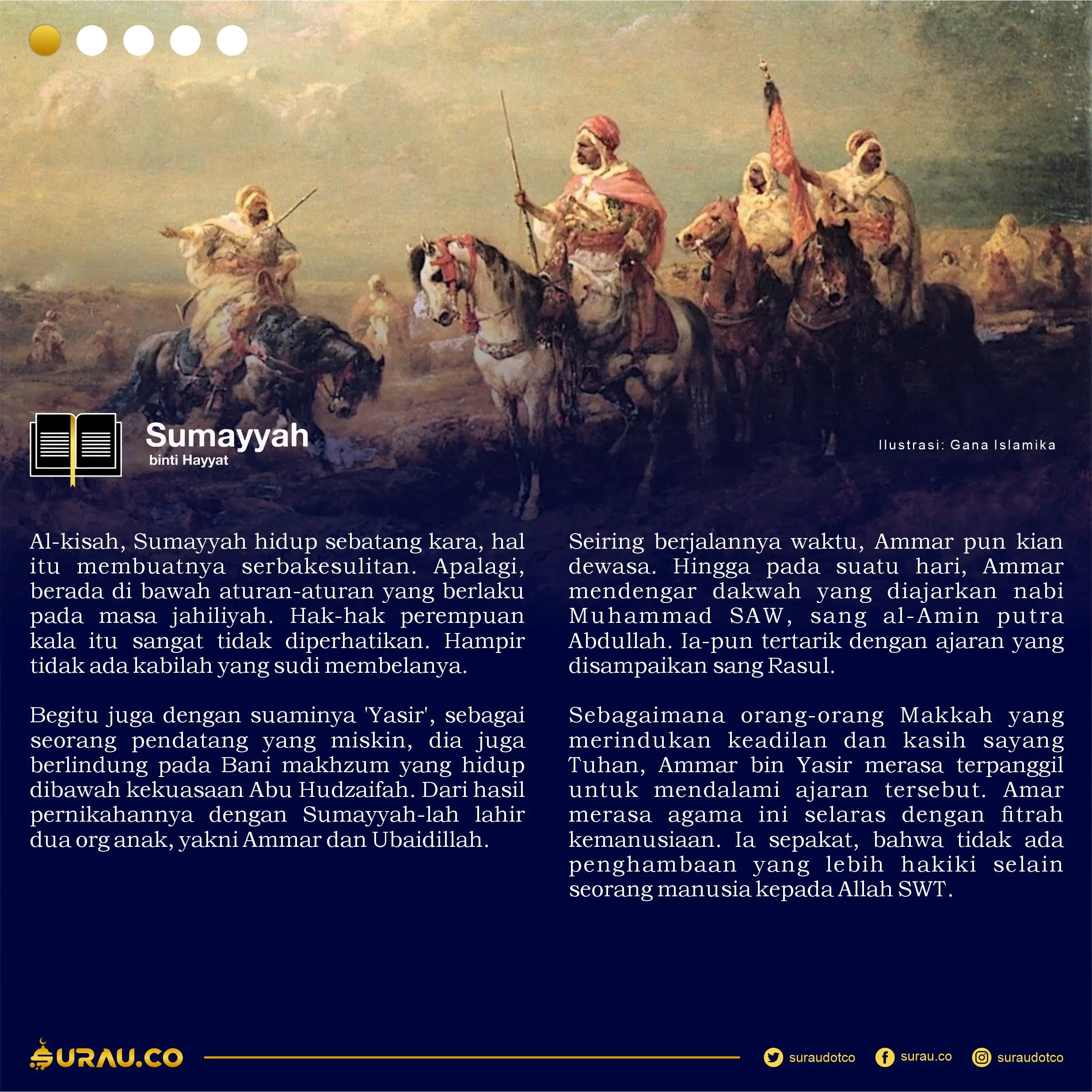 Kisah Sumayyah slide 1