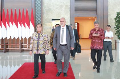 Hibah beras dari Indonesia untuk Palestina