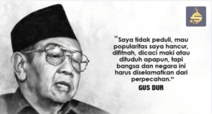 Gus Dur Bapak Pluralisme dan Penjaga Kebhinekaan Indonesia