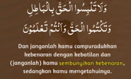 Kebenaran dan Kebatilan