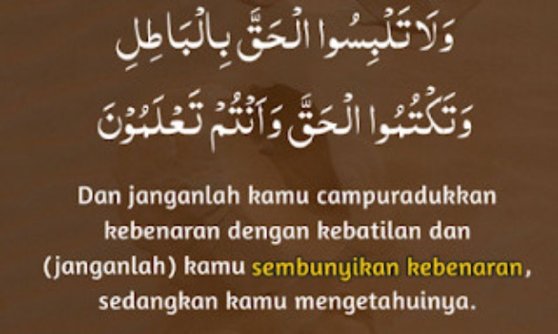 Kebenaran dan Kebatilan