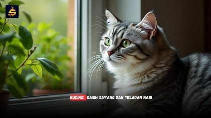 Kucing, kasih sayang dan teladan nabi